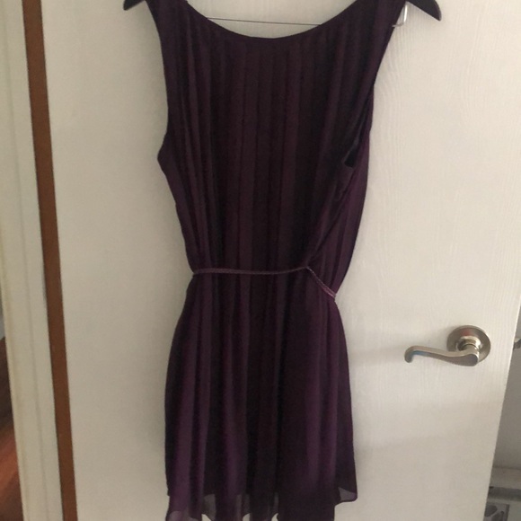 Forever 21 pleated purple dress - Picture 5 of 6